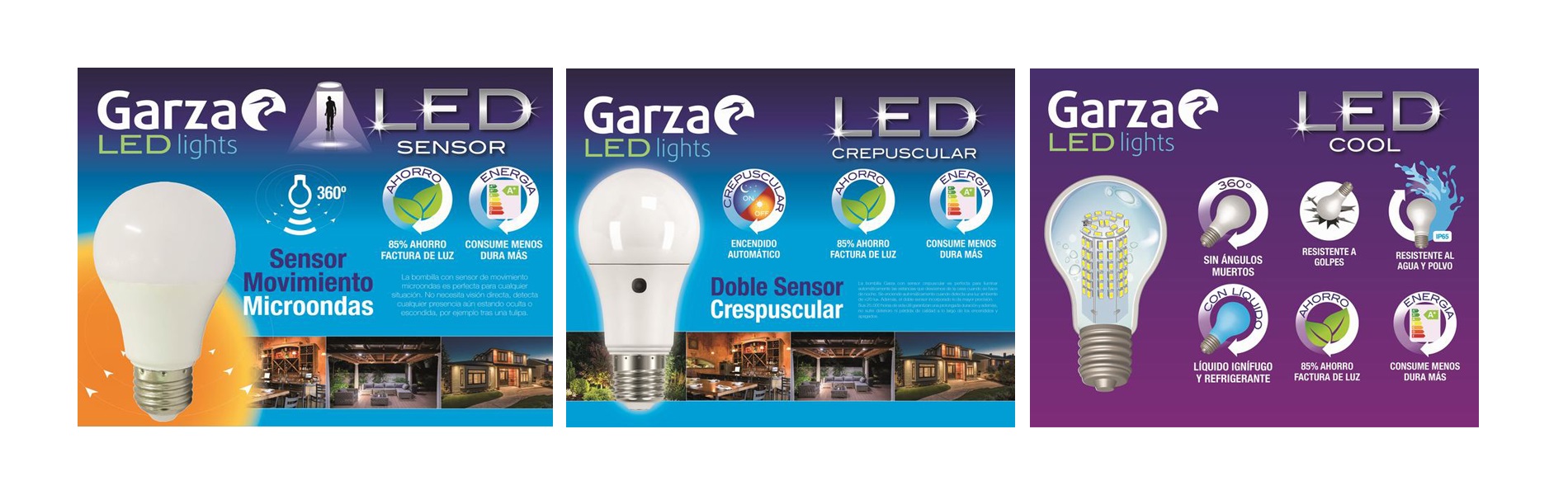 Productos de Garza LED en MAGHENS NETWORK S.L.