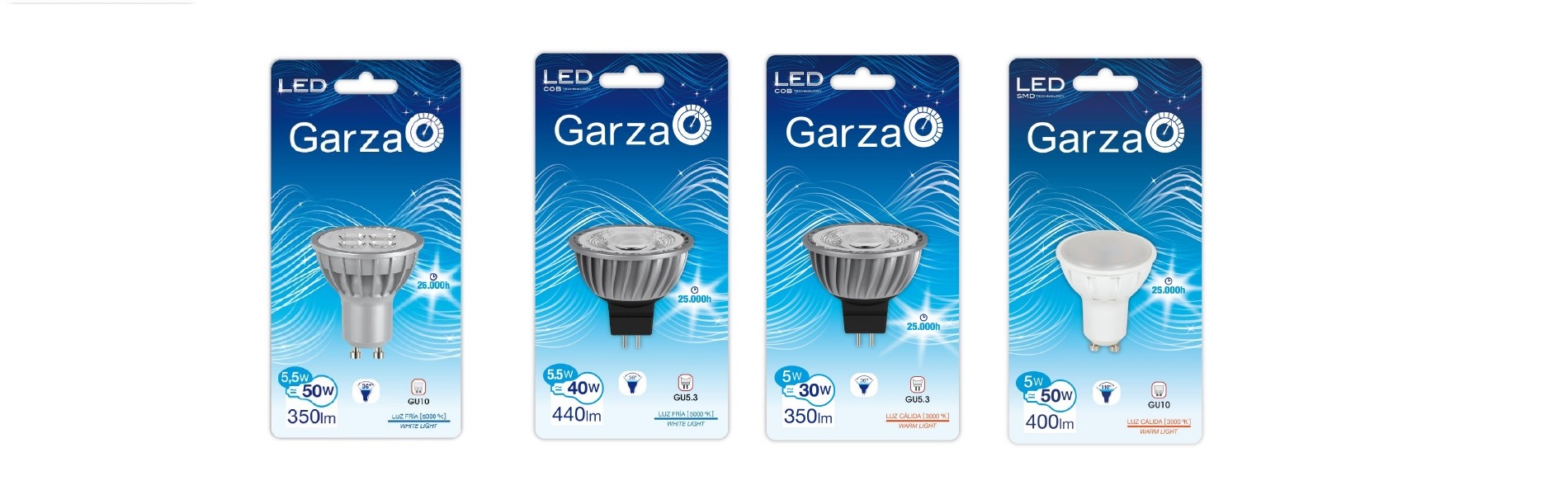 Productos de Garza LED en MAGHENS NETWORK S.L.